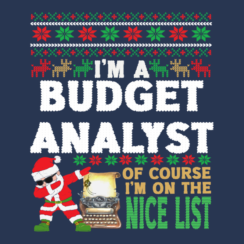 Budget Analyst  Ugly Christmas Budget Analyst Gift Men Denim Jacket | Artistshot