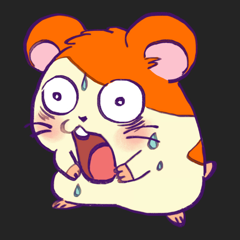 Shocked Hamtaro Meme Girl 3/4 Sleeve Shirt | Artistshot