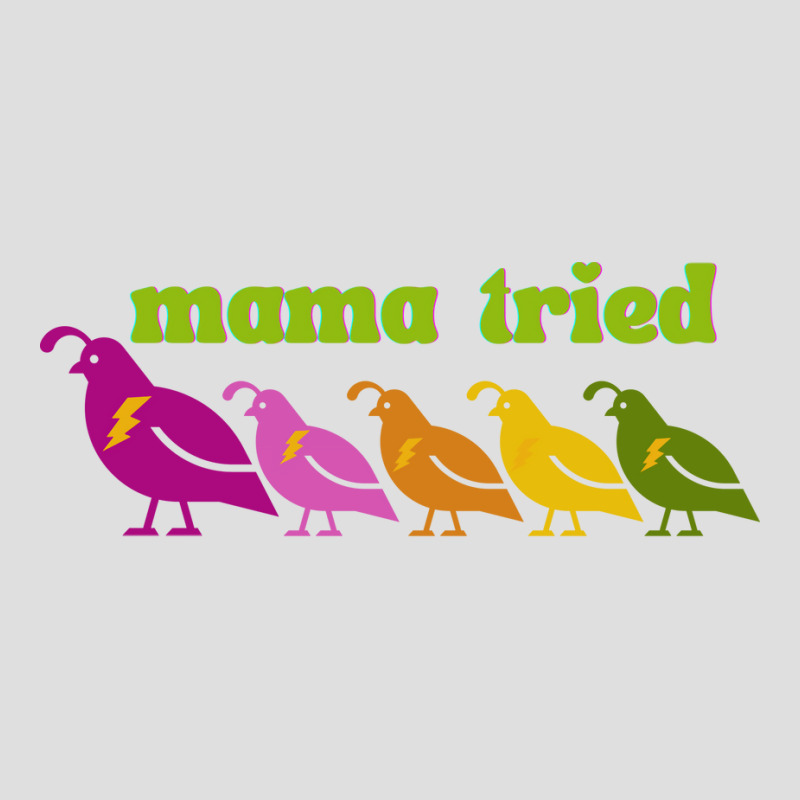 Mama Tried Blue V-neck Tee | Artistshot