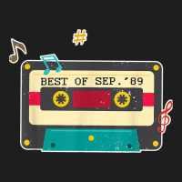 30th Birthday Mixtape Retro Cassette September 1989 Classic T-shirt | Artistshot