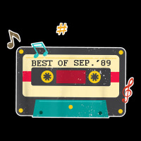 30th Birthday Mixtape Retro Cassette September 1989 Unisex Jogger | Artistshot