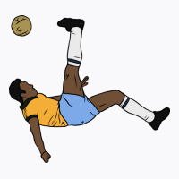 Pele Bicycle Kick Aesthetic T-shirt | Artistshot