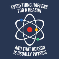 Everything Happens For A Reason That Reason Is Physics Men Denim Jacket | Artistshot