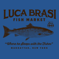 Luca Brasi Fish Market Travel Ladies Fitted T-shirt | Artistshot