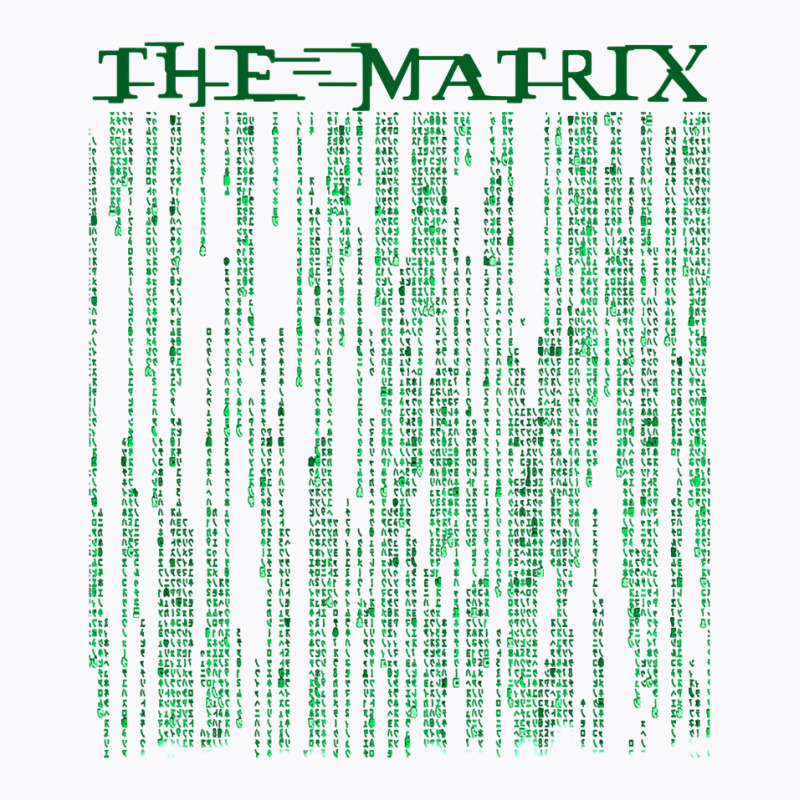 Limited Edition T-shirt  Black Matrix Green Code T-Shirt by Bostic Walling | Artistshot