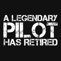 A Legendary Pilot Has Retired Retirement Copilot Graphic Youth T-shirt | Artistshot