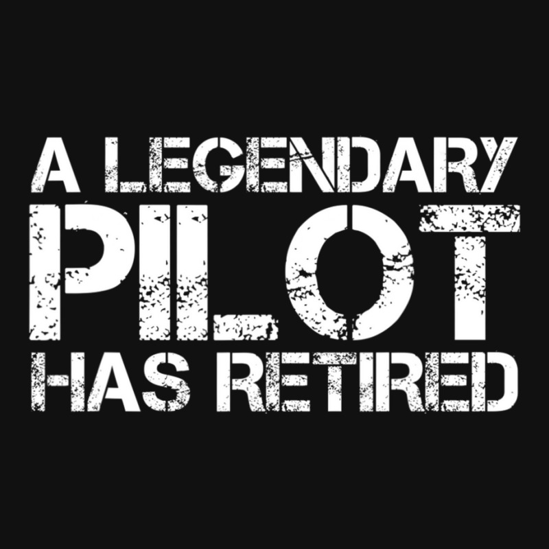 A Legendary Pilot Has Retired Retirement Copilot Graphic Youth T-shirt | Artistshot