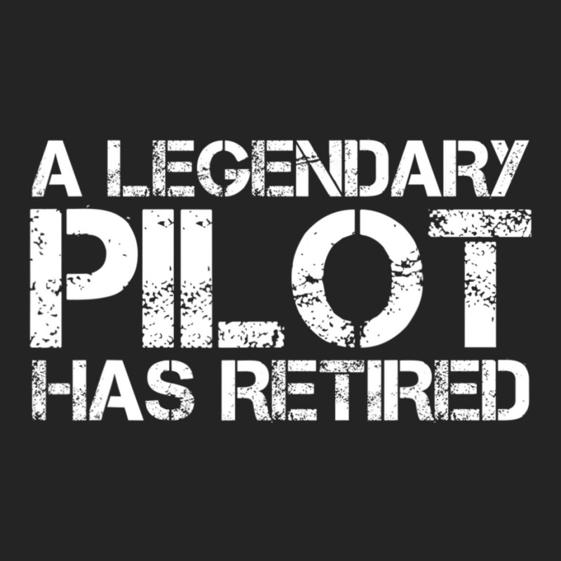 A Legendary Pilot Has Retired Retirement Copilot 3/4 Sleeve Shirt | Artistshot