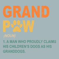 Funny Best Dog Grandpa Ever Grandpaw Apparel Retro Grand Paw Nature Unisex Sherpa-lined Denim Jacket | Artistshot