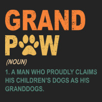 Funny Best Dog Grandpa Ever Grandpaw Apparel Retro Grand Paw Nature 3/4 Sleeve Shirt | Artistshot