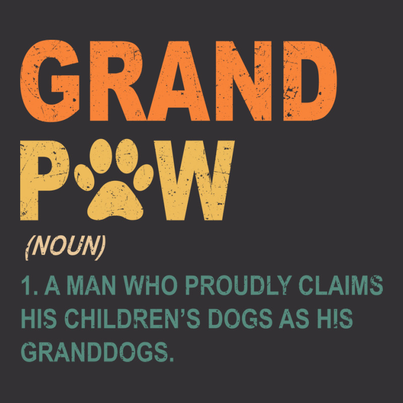 Funny Best Dog Grandpa Ever Grandpaw Apparel Retro Grand Paw Nature Vintage Hoodie And Short Set | Artistshot