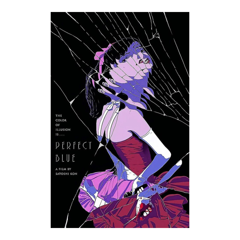 Perfect Blue Poster Crop Top by hattieholt | Artistshot