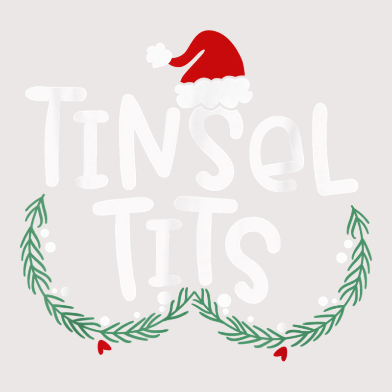 Tinsel Tits And Jingle Balls Funny Matching Christmas Couple Hippie Pocket T-shirt | Artistshot