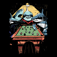 Pool Sharks Shark Billiards Game Travel Men's Long Sleeve Pajama Set | Artistshot