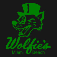 Wolfies Restaurant Miami Beach Florida Quote Flannel Shirt | Artistshot