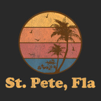 Trending Retro St Petersburg Florida Vintage 70s Sunset Printed Hat | Artistshot