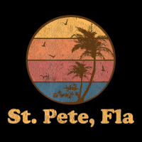 Trending Retro St Petersburg Florida Vintage 70s Sunset Kids Cap | Artistshot