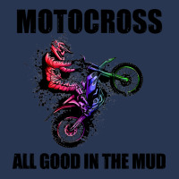 Motocross Gift All Good In The Mud Dirt Biker Gift Vintage Men Denim Jacket | Artistshot