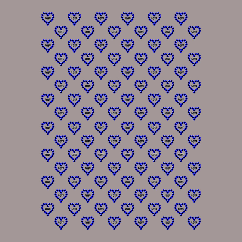 Love Heart In Blue Color Pattern Blue Vintage Short | Artistshot