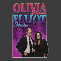 Olivia Benson & Elliot Stabler 90s Inspired Vintage Homage Condensed Men's Polo Shirt | Artistshot