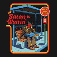 Satan Is Waitin' Flannel Shirt | Artistshot