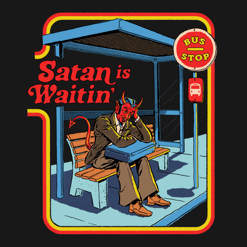 Satan Is Waitin' Flannel Shirt | Artistshot