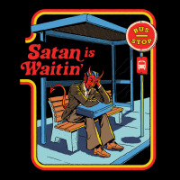 Satan Is Waitin' Men's Long Sleeve Pajama Set | Artistshot