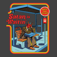 Satan Is Waitin' Vintage T-shirt | Artistshot