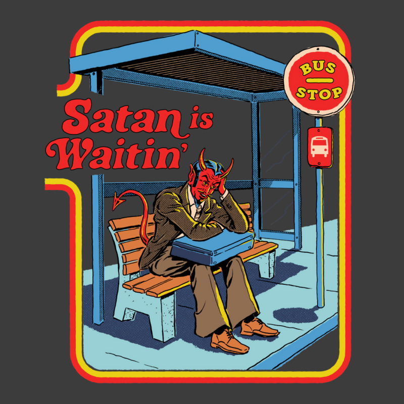 Satan Is Waitin' Men's Polo Shirt | Artistshot