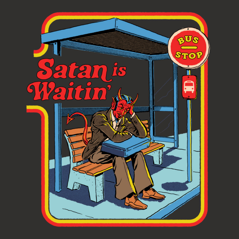 Satan Is Waitin' Champion Hoodie | Artistshot