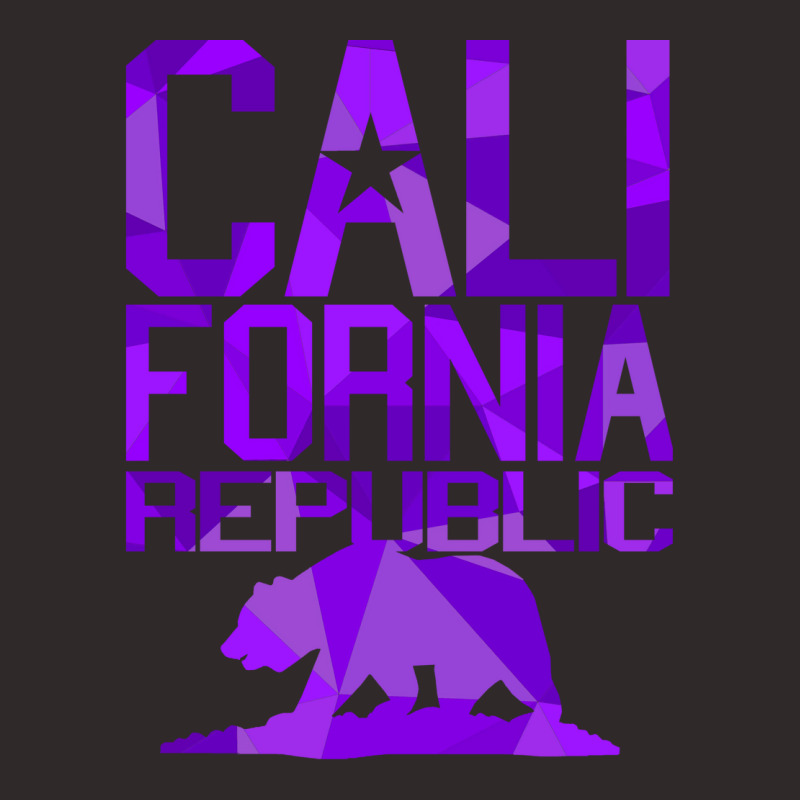 California Republic Bear (juicy Purple Version) Racerback Tank by rejhanfadelea | Artistshot