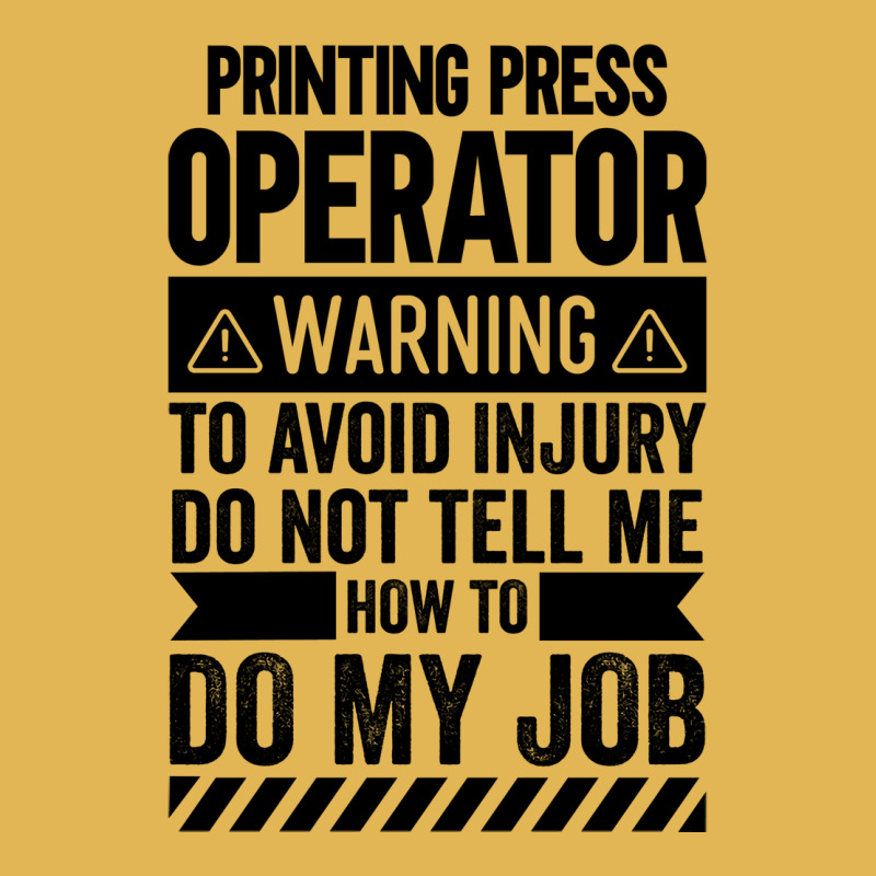 Printing Press Operator Warning Girl Vintage Hoodie And Short Set by schalforlays | Artistshot