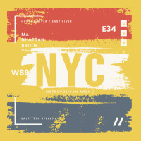 Nyc New York City Designs Green Graphic T-shirt | Artistshot