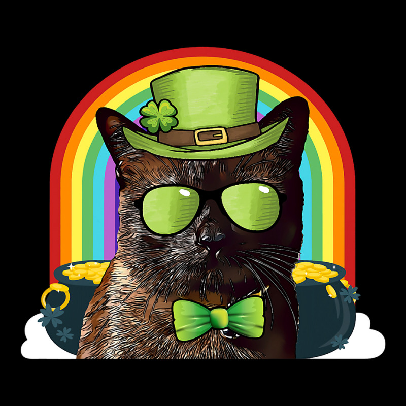 Havana Brown Cat Leprechaun Funny St Patricks Day Long Sleeve Shirts | Artistshot