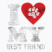 I Love My Best Friend Aesthetic T-shirt | Artistshot