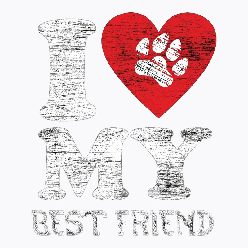 I Love My Best Friend Aesthetic T-shirt | Artistshot