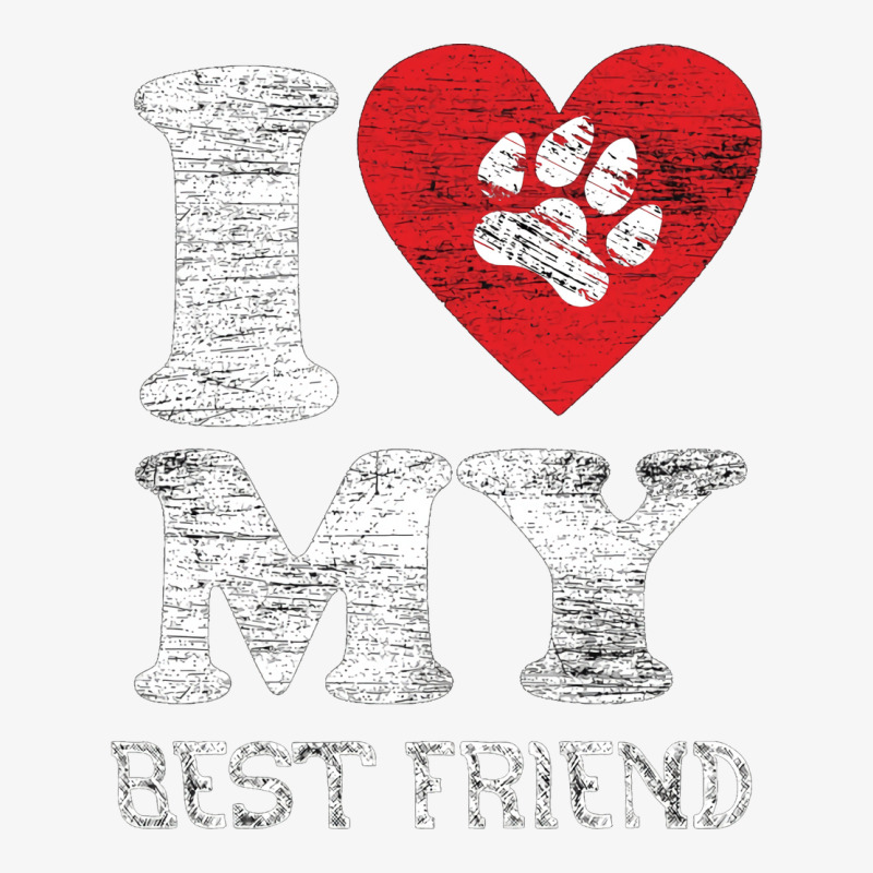 I Love My Best Friend Aesthetic Ladies Fitted T-Shirt by paxitaflekax | Artistshot