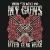 2nd Amendment When You Come For My Guns Better Bring Yours Hippie Flannel Shirt | Artistshot