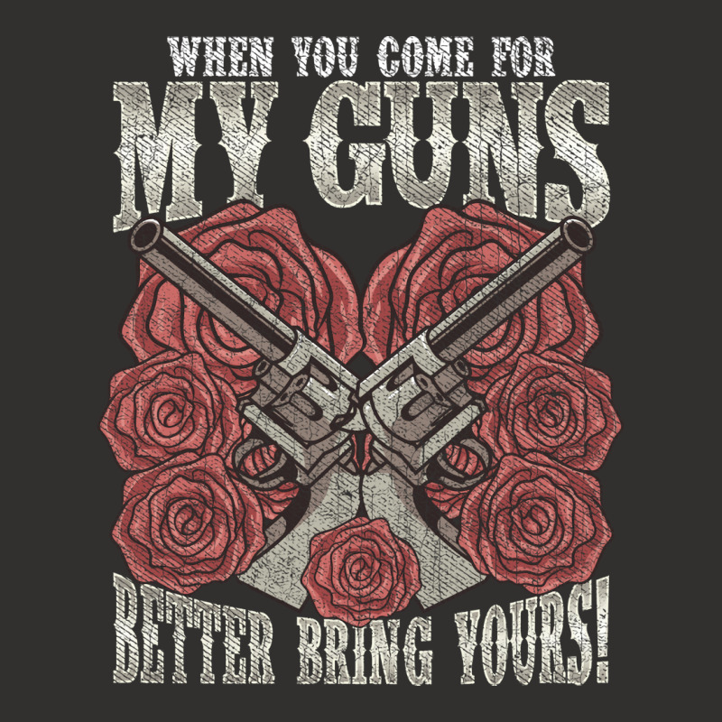 2nd Amendment When You Come For My Guns Better Bring Yours Hippie Champion Hoodie | Artistshot