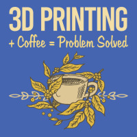 Problem Solved Coffee 3d Printing Quote Zipper Hoodie | Artistshot