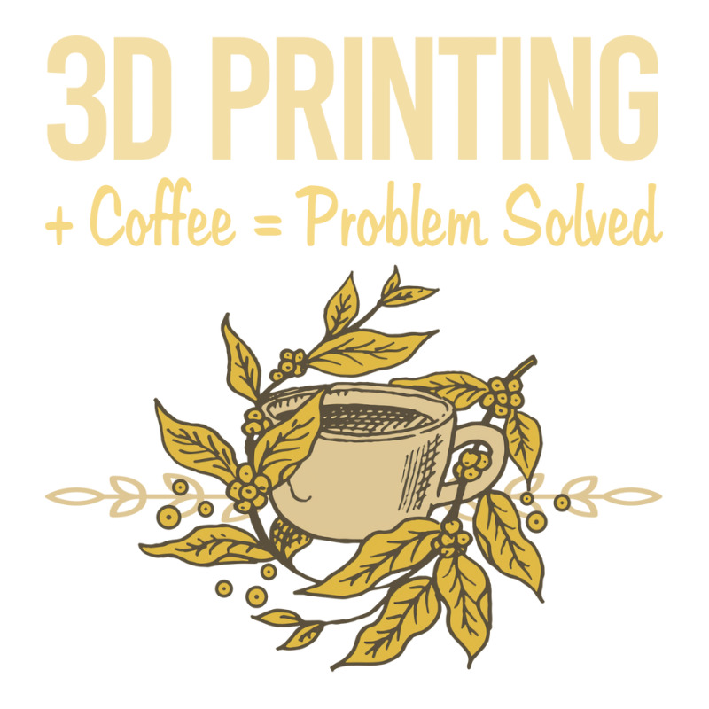 Problem Solved Coffee 3d Printing Quote Men's T-shirt Pajama Set by quningakaara8 | Artistshot