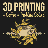 Problem Solved Coffee 3d Printing Quote Hoodie & Jogger Set | Artistshot