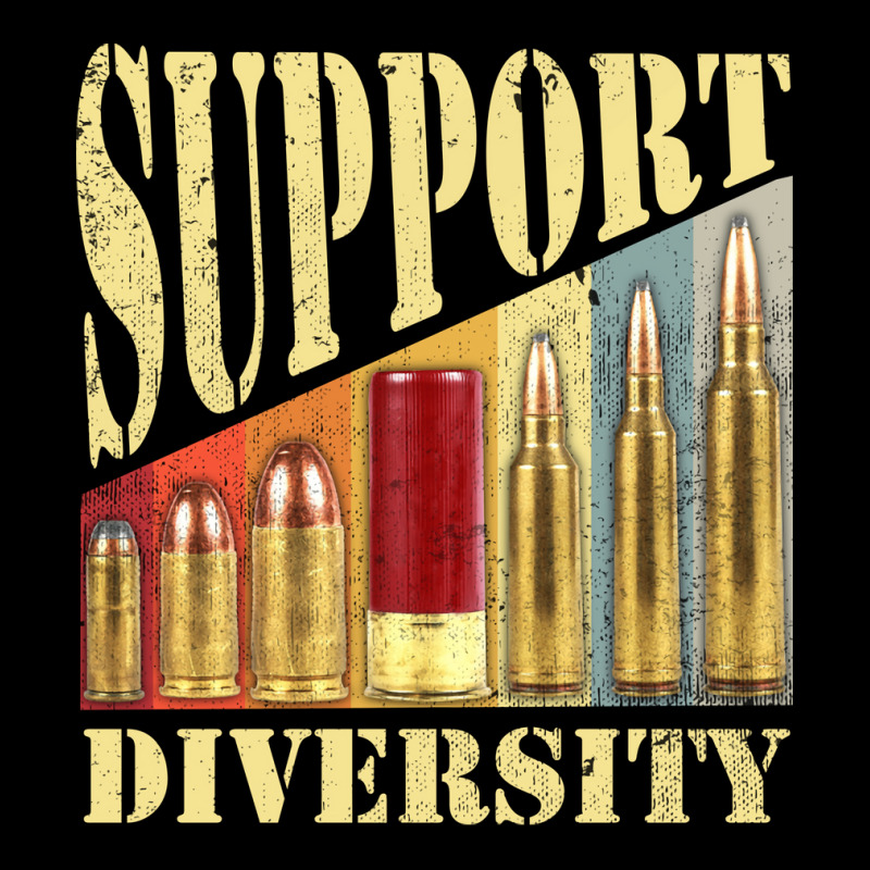 Support Diversity Gun Bullets Veteran Soldier Vintage Girl Adjustable Cap | Artistshot