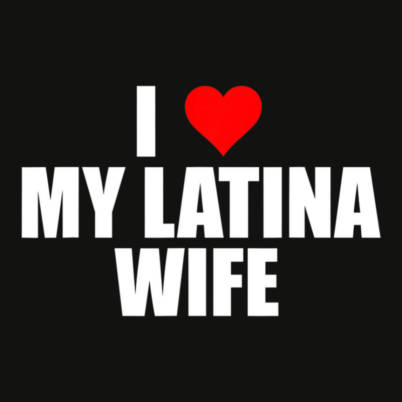 Mens I Love My Latina Wife Cute Husband Matching Partner Hispanic Scorecard Crop Tee by kyndtspenkoo | Artistshot