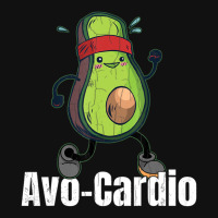 Avo-cardio Vegetarian Vegan Vegetables Food Lover Baby Bibs | Artistshot