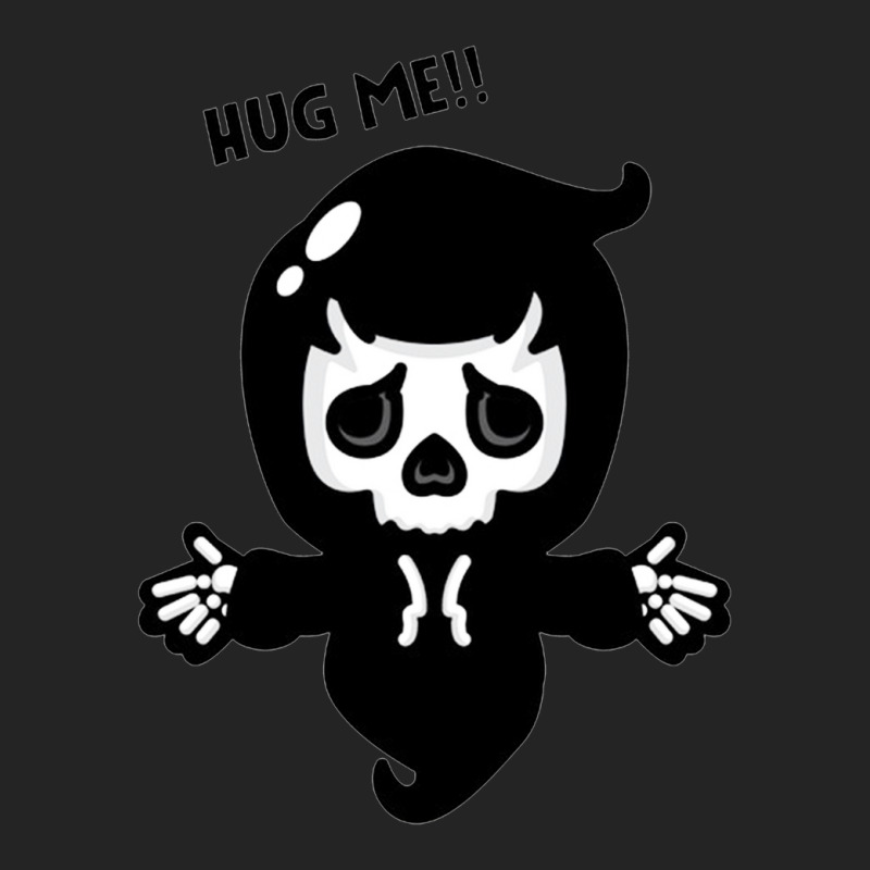 Cartoon Grim Reaper Want Hug 3/4 Sleeve Shirt by prattershop | Artistshot