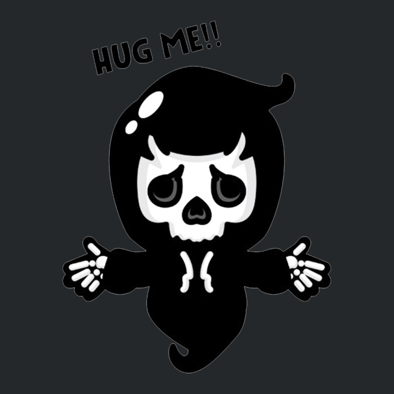 Cartoon Grim Reaper Want Hug Crewneck Sweatshirt by prattershop | Artistshot