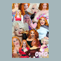 Jinkx Monsoon Collage Unisex Sherpa-lined Denim Jacket | Artistshot