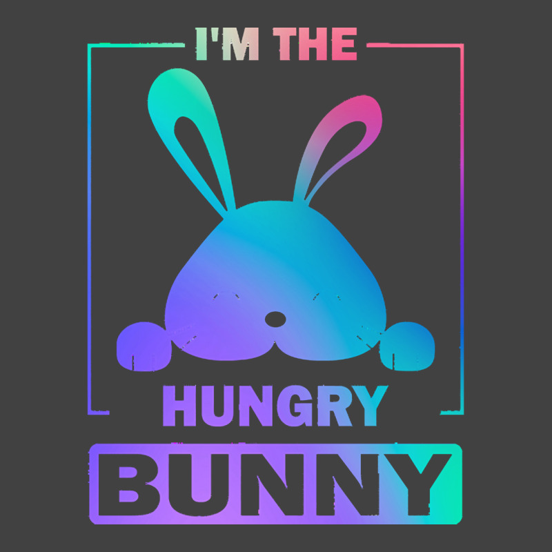 Im The Hungry Bunny T  Shirt Funny Colorful Bunny, I'm The Hungry Bunn Vintage T-shirt | Artistshot