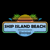 Artistshort Trending Ship Island Beach Mississippi, Palm Trees Sunset Fleece Short | Artistshot